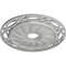 Ekena Millwork Loera Ceiling Medallion (Fits Canopies up to 6 1/4"), 26 5/8"OD x 4 1/2"ID x 1 3/8"P, Frost CM26LOFRF - alternate 2